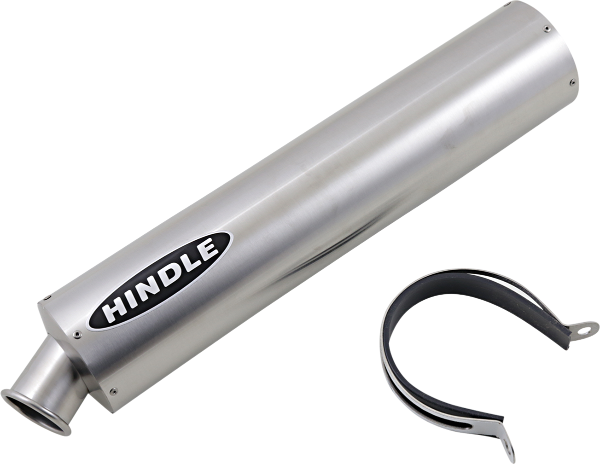 HINDLE Round Muffler - Stainless Steel - 18" GPS182R