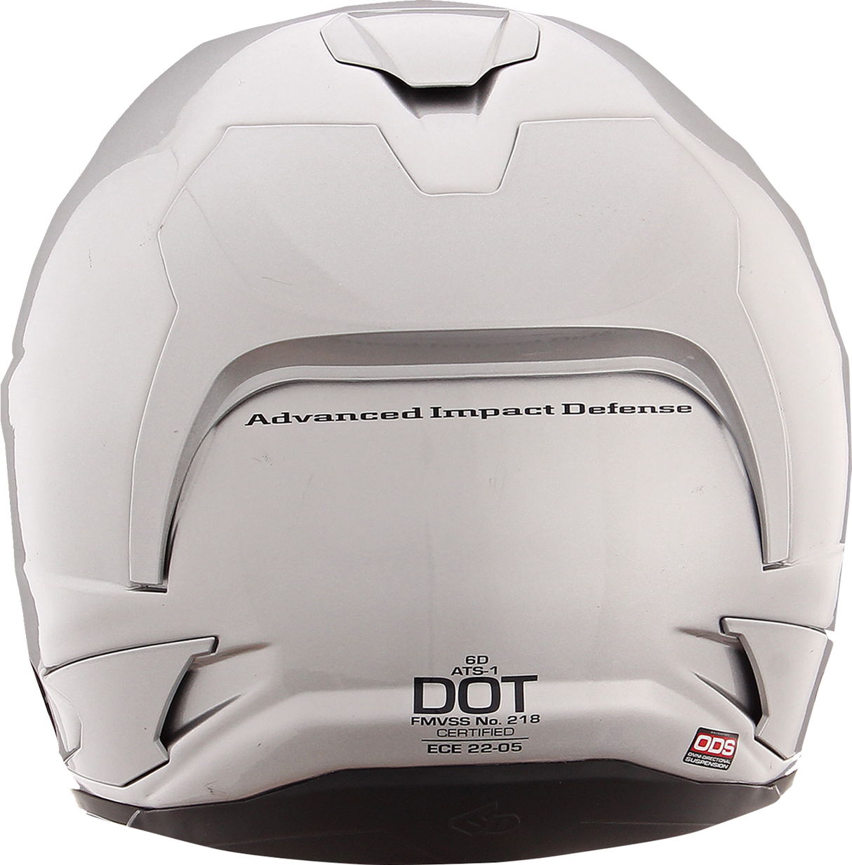 6D ATS-1R Helmet - Gloss Silver - Large 30-0997