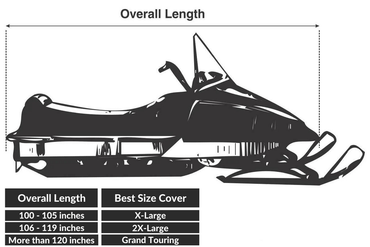 GEARS CANADA Snowmobile Cover - GT 300188-1-GT