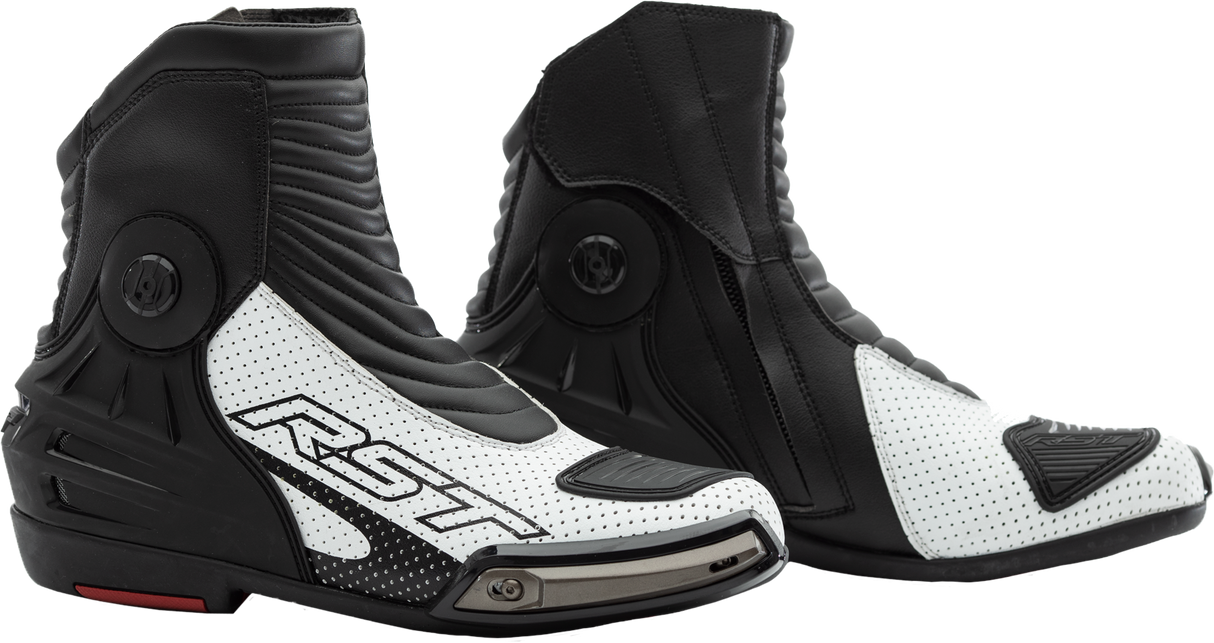 RST Tractech Evo Iii Short Ce Boot White / Black Sz 12 102341WHI-46