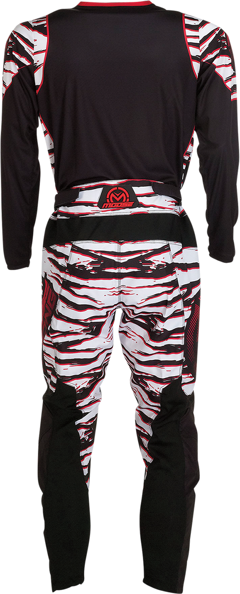 MOOSE RACING Qualifier Jersey - Black/Red - 5XL 2910-6981