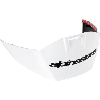 ALPINESTARS Supertech R10 Helmet  Spoiler - Race - Gloss White 8951724-0217