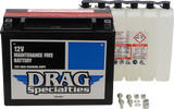 DRAG SPECIALTIES AGM Battery - YTX24HLBS NO BATT TENDER CONNECTORS DTX24HL-BS