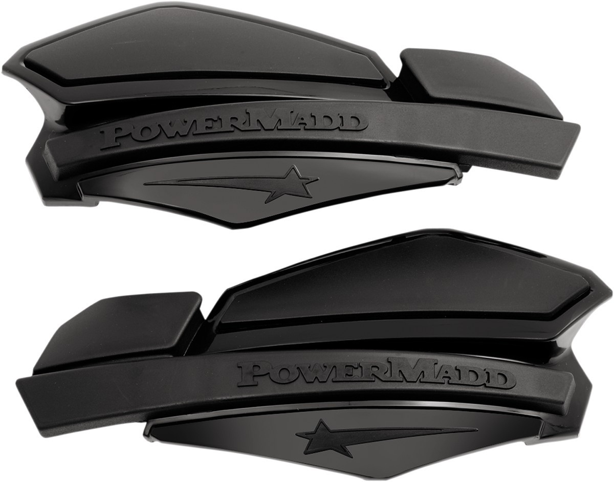 POWERMADD Handguards - Black/Black 34210