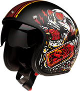 Z1R Saturn Helmet - Devil Made Me - Black/Red - XS 0104-2816