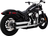 VANCE & HINES 3" Twin Slash Slip-On Muffler - Chrome 16376