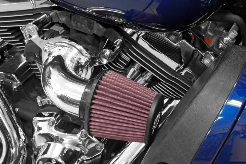 K&N 01-15 Harley-Davidson Touring 96 / 103 / 08-15 Bright Aircharger Performance Intake 63-1131P