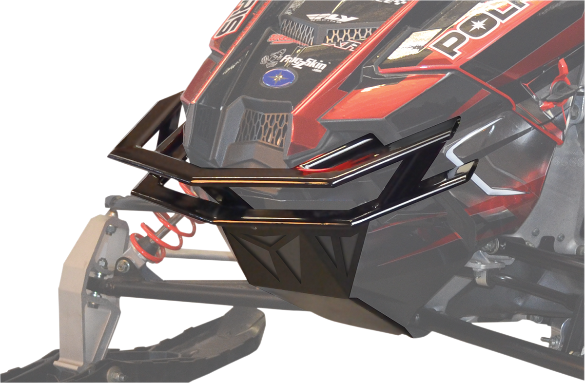 STRAIGHTLINE PERFORMANCE Double Bar Front Bumper - Black - Polaris 182-110