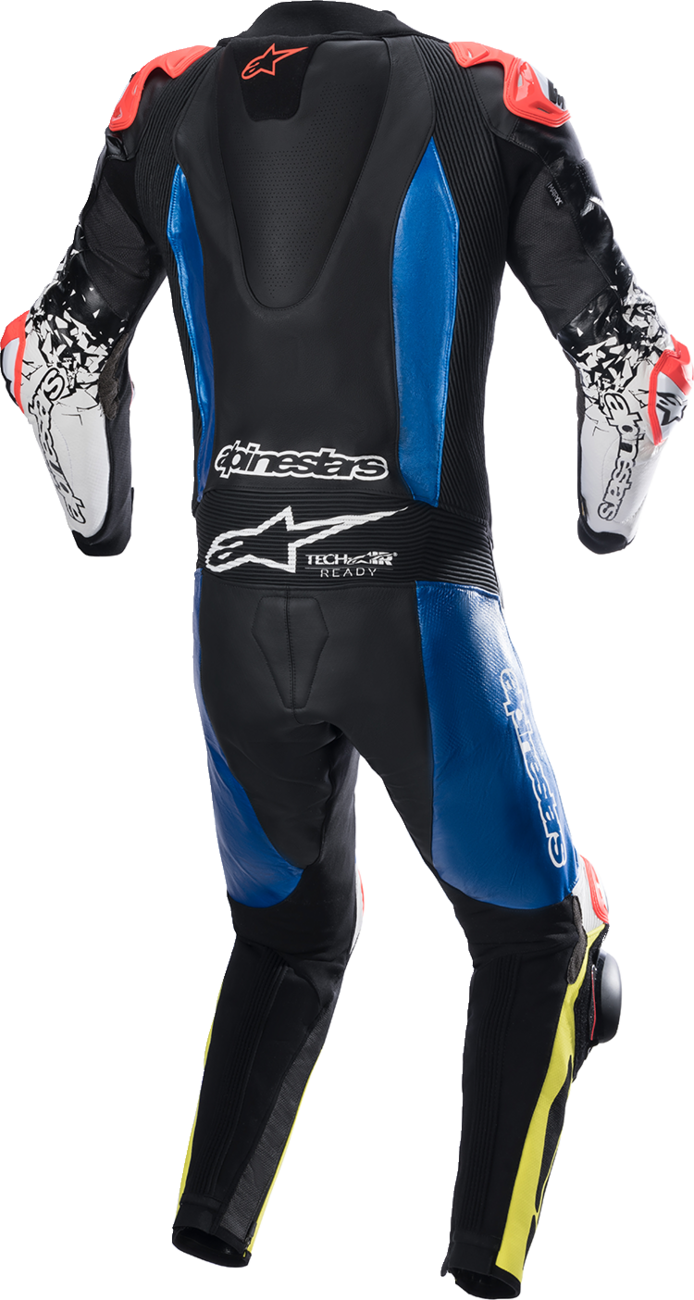 ALPINESTARS GP Tech Suit v4 - Black/Blue/Yellow Fluorescent - US 42 / EU 52 3156822-1075-52