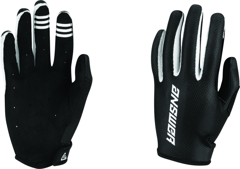 Answer Ascent Glove Black/White Womens - Small 447035