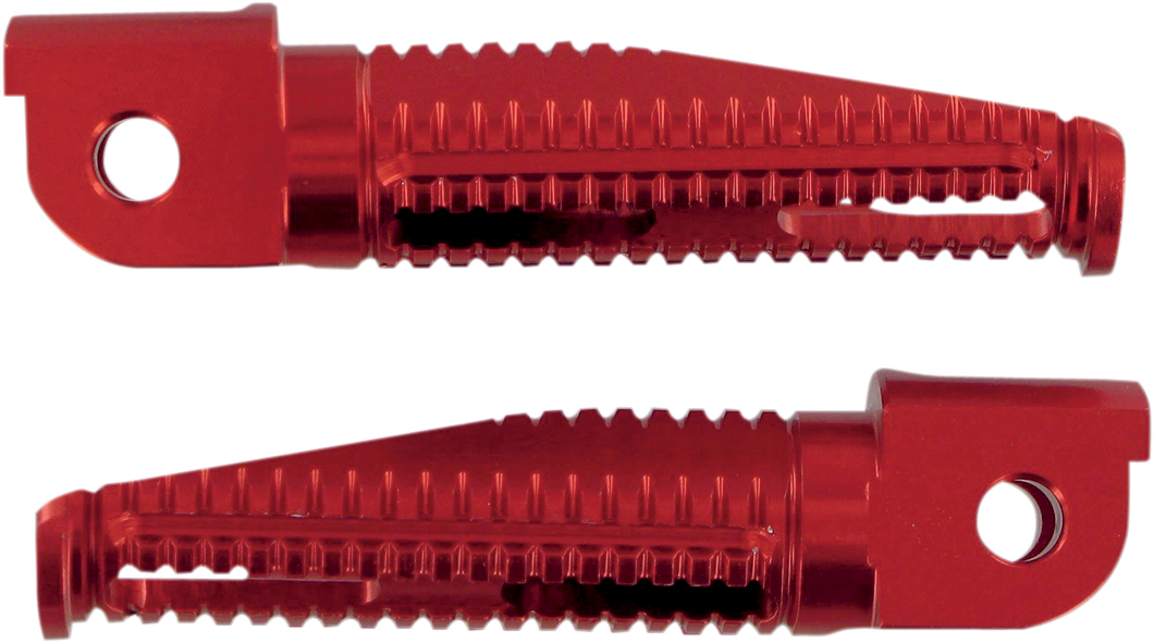 COMPETITION WERKES Footpegs - Red - Kawasaki 1GPK-R