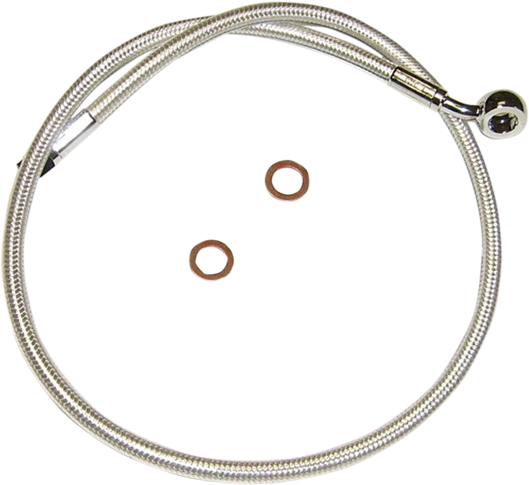 MAGNUM Brake Line - 10 mm-35 - 24" - Sterling Chromite II AS37124