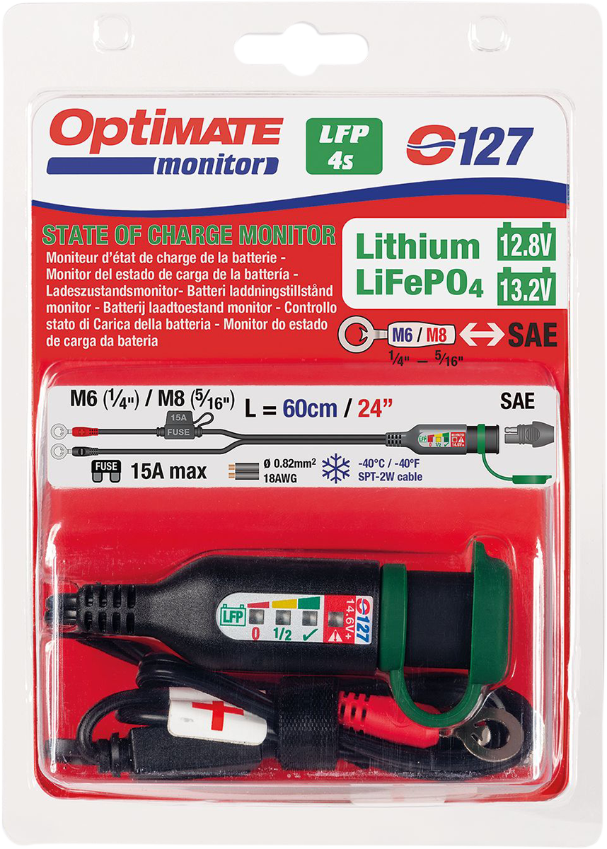 TECMATE Lithium Battery Monitoring Lead O-127 O-127