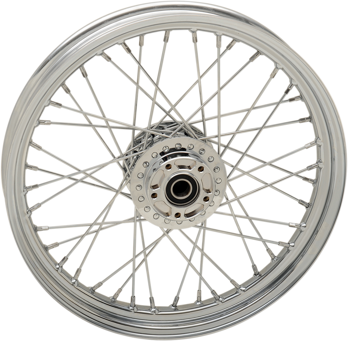 DRAG SPECIALTIES Front Wheel - Dual Disc/ABS - Chrome - 19"x2.50" - '09-'17 FXD 64548