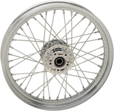 DRAG SPECIALTIES Front Wheel - Single Disc/No ABS - Chrome - 19"x2.50" - '08-'17 FXD 64388