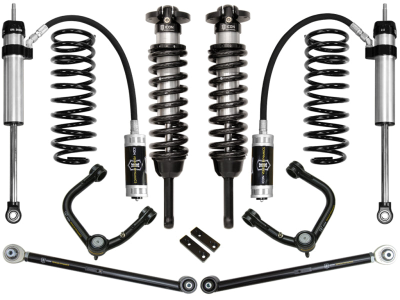 ICON 03-09 Toyota 4Runner/FJ 0-3.5in Stage 4 Suspension System w/Tubular Uca K53054T