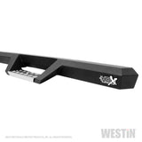 Westin 2019 Chevrolet Silverado/Sierra 1500 Crew Cab Drop Nerf Step Bars - Textured Black