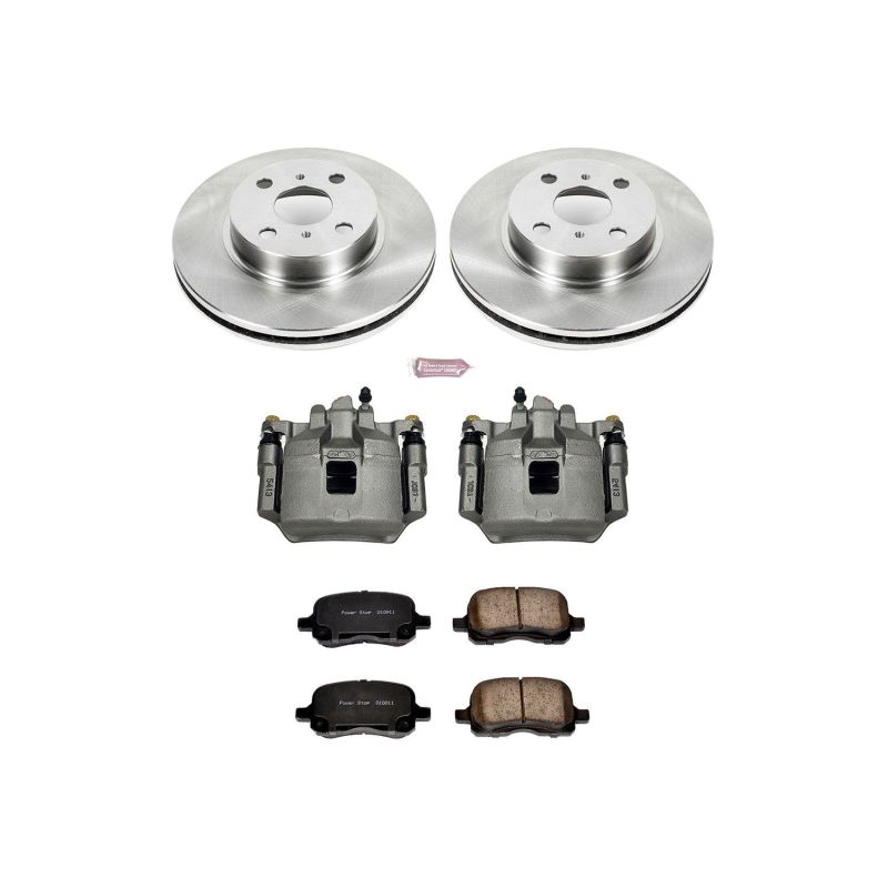 Power Stop 98-02 Chevrolet Prizm Front Autospecialty Brake Kit w/Calipers