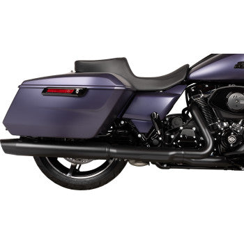 DRAG SPECIALTIES Predator 2-Up Seat - Vinyl - Smooth - w/o Backrest - FLTR/FLHX '23-'24 0801-1947