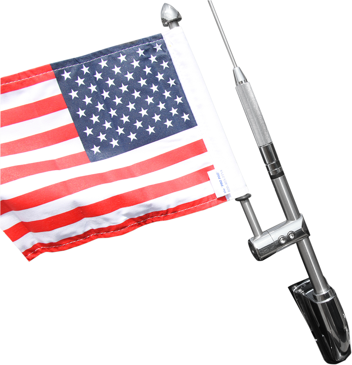 PRO PAD Antenna Flag Mount - With 6" X 9" Flag RFM-RDGA