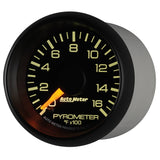 Autometer Factory Match GM 2-1/16in 1600 Degree Electric Pyrometer (EGT) Gauge 8344