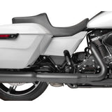 DRAG SPECIALTIES Predator III 2-Up Seat - Smooth - Solar Leather - FLT/FLH '23-'24 0801-1934