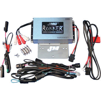 J & M 400 W 4-Channel Amplifier Kit -'16-'23 FLTRU/FLTRK JMA6-400HR16-UL