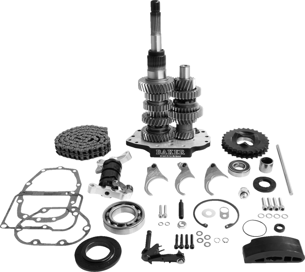 BAKER DRIVETRAIN Direct Drive Gear Set - 6-Speed DD6-411PL-03