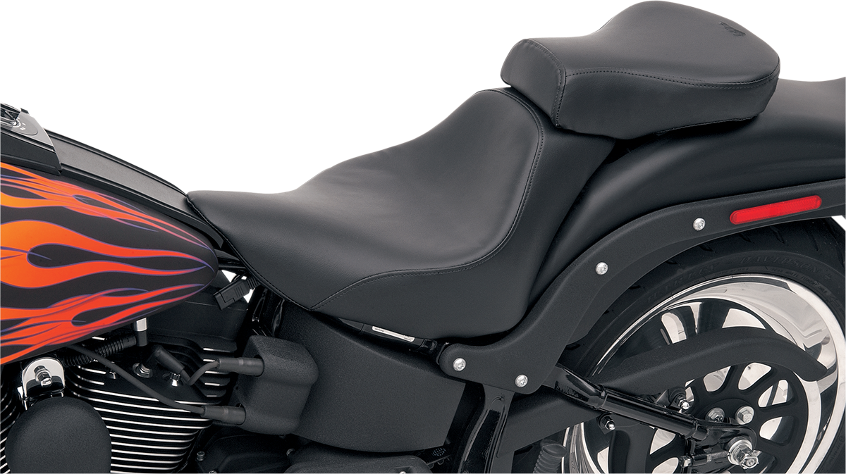 SADDLEMEN Seat - Renegade Solo - Smooth - Black 806-12-002