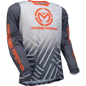 MOOSE RACING Sahara Jersey - Gray/Orange - XL 29107939
