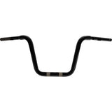 LA CHOPPERS Handlebar - Twin Round - 1-1/4" x 10" - Black  Glide 2023-2024  LA-7348-10B