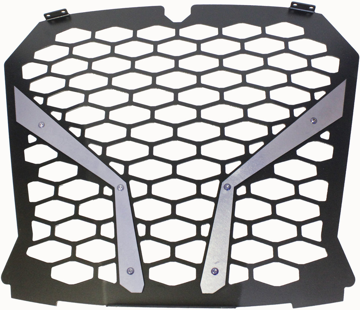 MODQUADFront Grill Full SilverRZR-FG-XP1KS-BLK