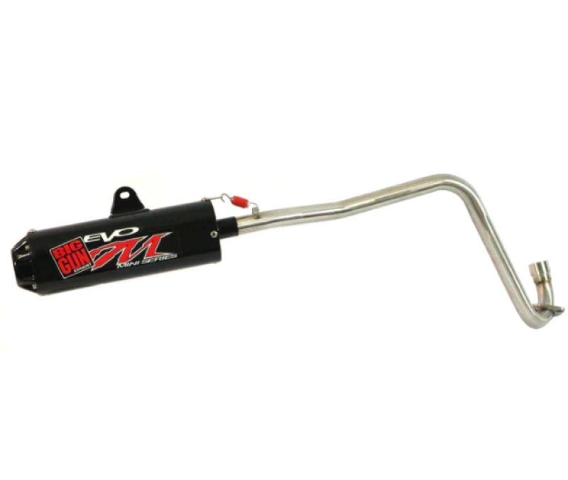 Big Gun 03-23 Kawasaki KLX 110/KLX 110L Evo M Series Black Out Full System Exhaust 10-4123-BK