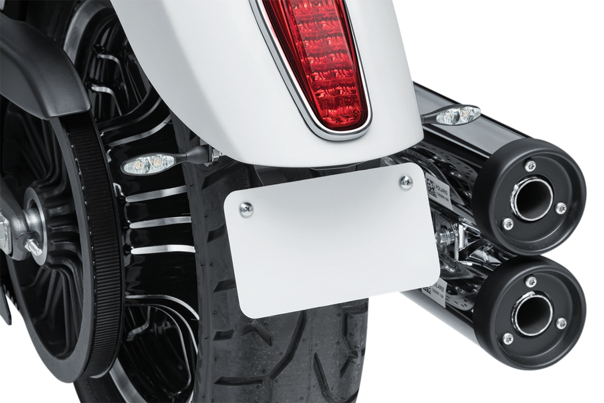 KURYAKYN Mount - Turn Signal/License Plate - Scout 3140