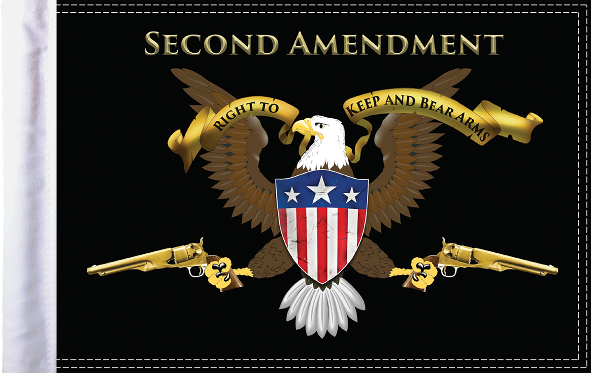 PRO PAD Second Amendment Flag - 10" x 15" FLG-2AMND15