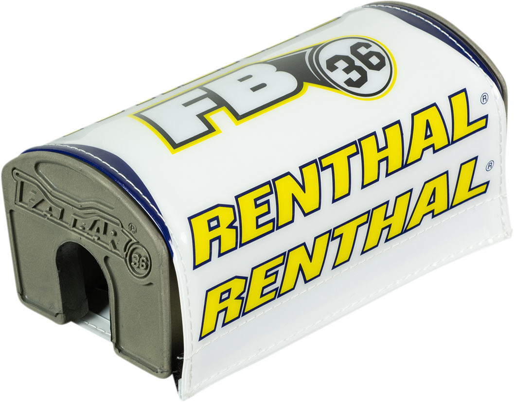 RENTHAL Bar Pad - Fatbar36™ - White/Yellow P348