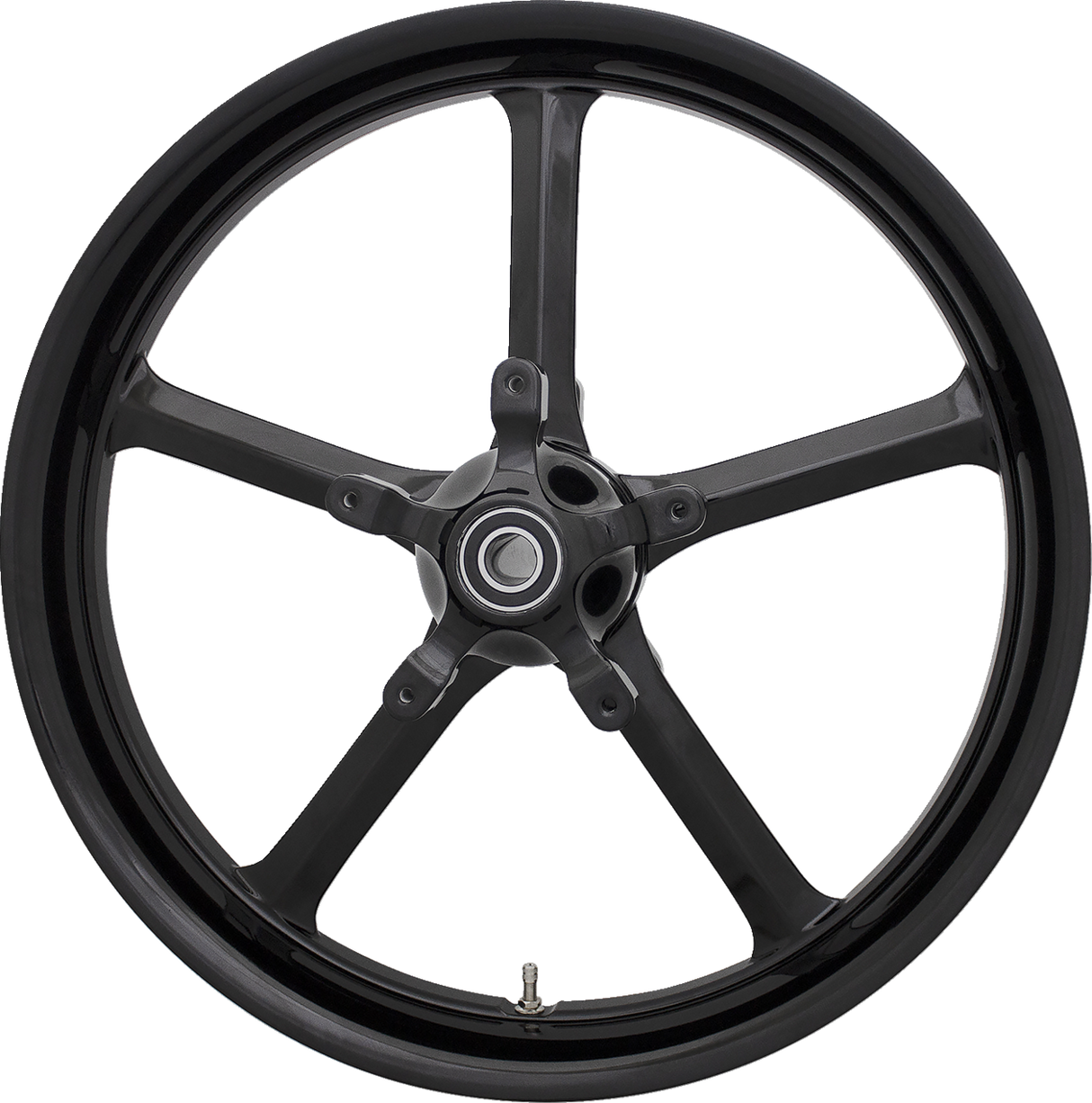 COASTAL MOTO Front Wheel - Rockstar - Dual Disc/ABS - Black - 21"x3.25" - FL 2502-ROC-213-B