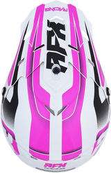 AFX FX-17 Helmet - Force - Pearl White/Fuchsia - XS 0110-5255