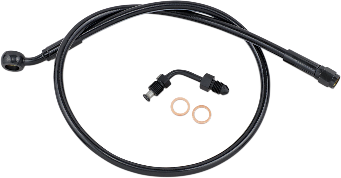 MAGNUM Brake Line - Upper with Adapter - Black SBB1501-27