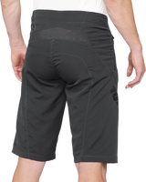 100% Airmatic Shorts - Charcoal - US 34 40021-00017