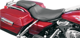 MUSTANG Seat - Tripper Solo - without Backrest - Stitched - Black - Road King 76350