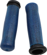 AVON GRIPS Grips - Old School - Throttle-By-Wire - Blue OLD-69-SBLUE-FL