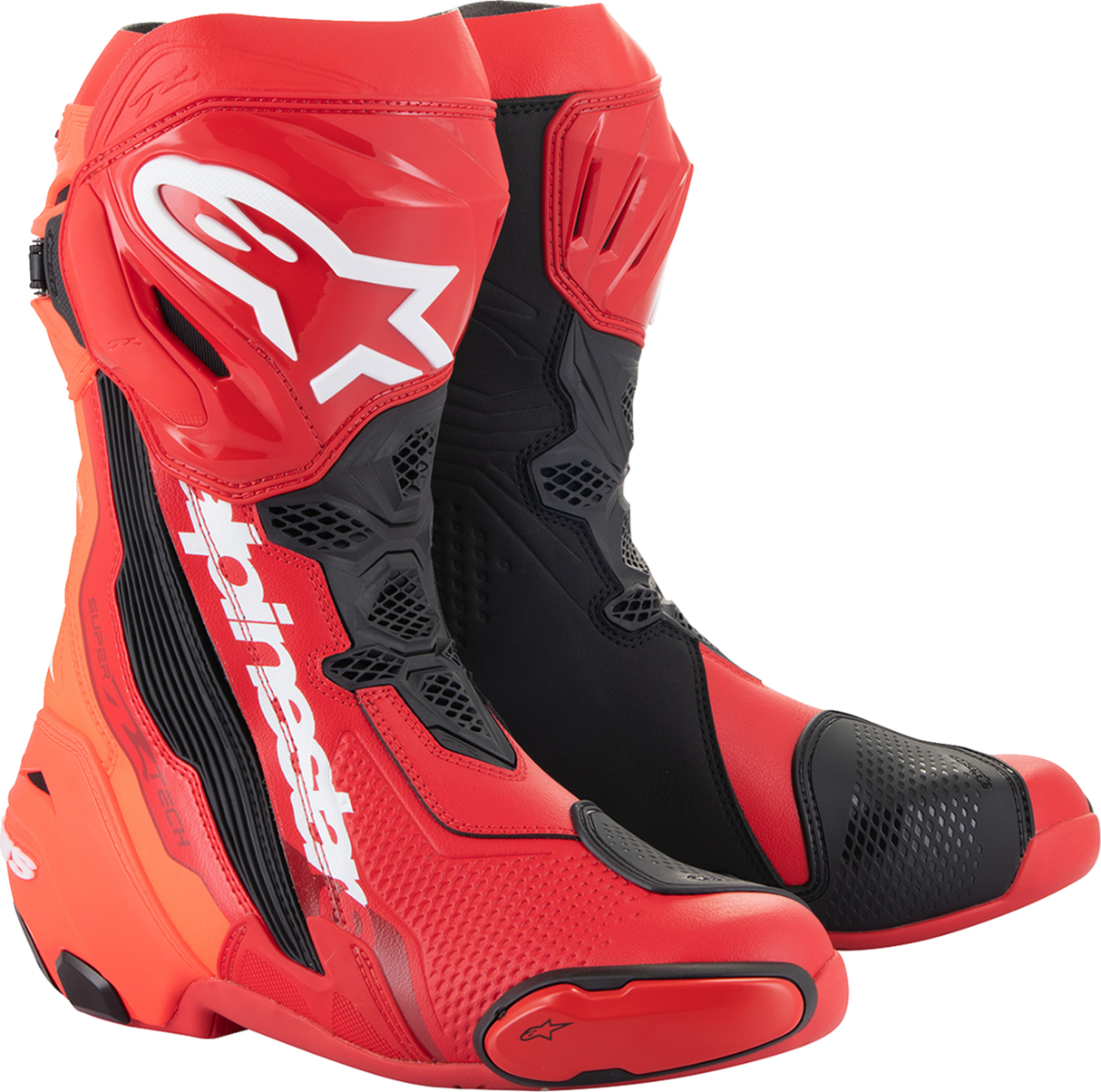 ALPINESTARS Supertech R Boots - Red - US 9.5 / EU 44 2220021-3029-44