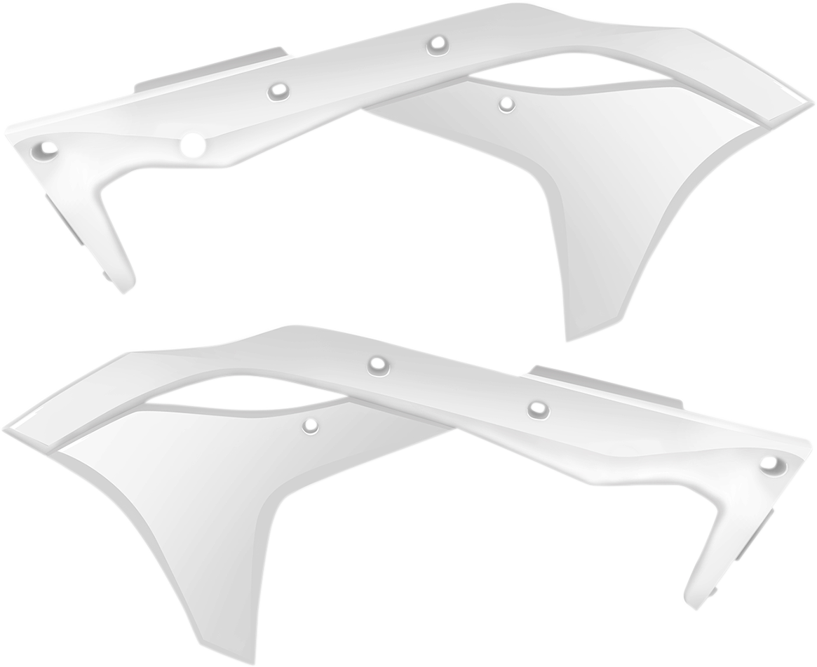 ACERBIS Radiator Shrouds - White 2630610002