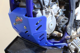 AXP RACING Xtrem Skid Plate - Blue - Sherco AX1537