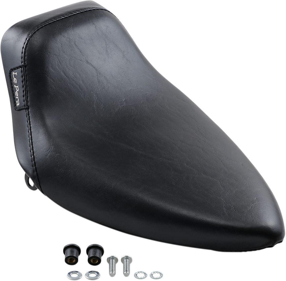 LE PERA Bare Bones Solo Seat - Smooth - Black - FX/FL LN-002