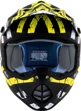 AFX FX-17 Helmet - Attack - Matte Black/Hi-Vis Yellow - Medium 0110-7174