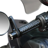 SHOW CHROME Combat Grips - Ryker - Black 17-455BK