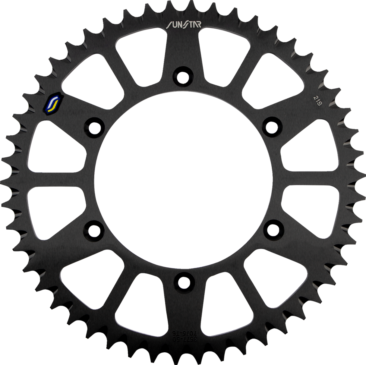 SUNSTAR SPROCKETS Rear Sprocket - 50 Tooth - Suzuki - Black 5-357750BK