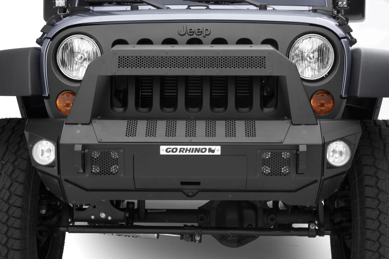 Go Rhino 07-20 Jeep Wrangler JL/JLU/JK/JKU/Gladiator JT Trailline 10 Light Mount Bar 25101T